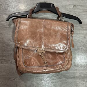 The Sak Ventura Convertible Crossbody Backpack Brown Leather Bag